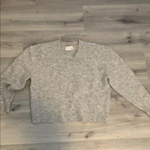 Aritzia Wilfred Free Cropped Sweater